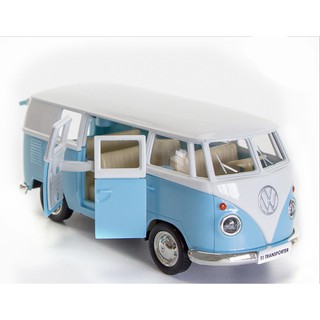 Express delivery · 1:36 Volkswagen bus pull back diecast alloy metal car model vehicles toys cars jc004