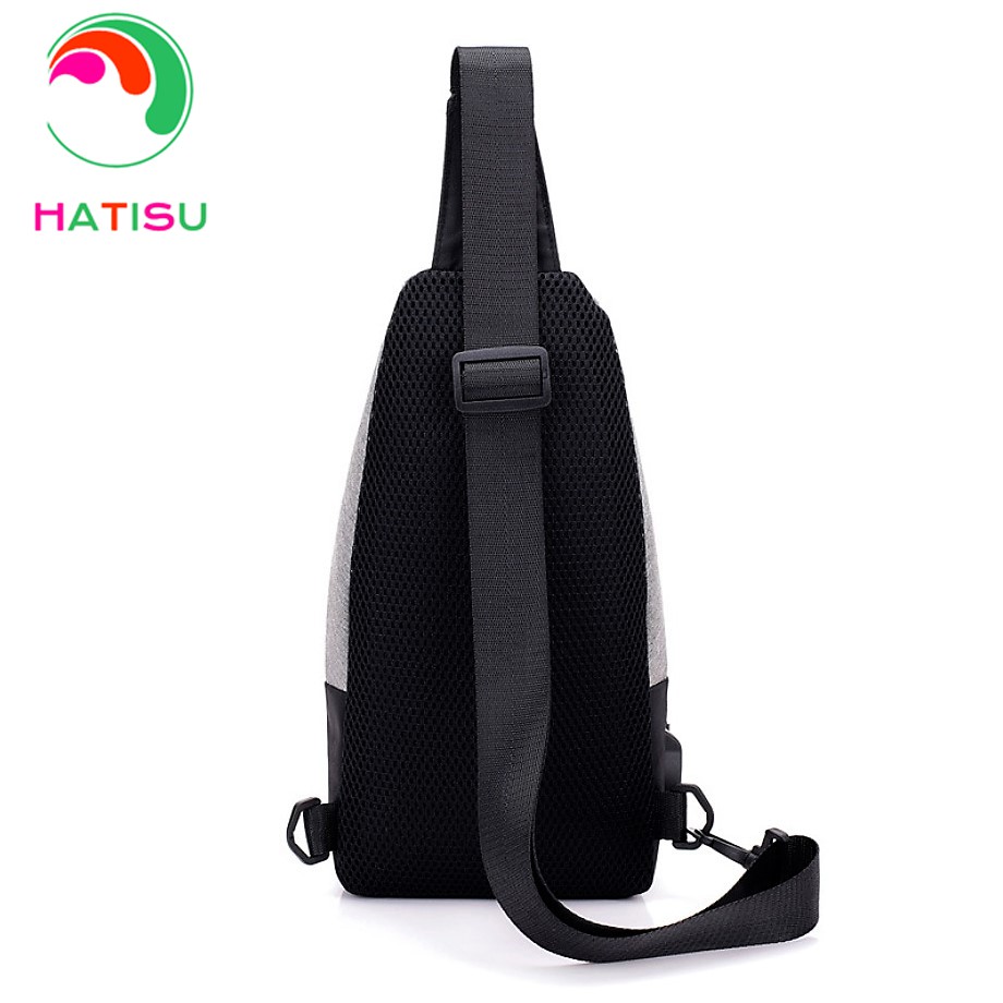 [XẢ KHO 3 NGÀY] Túi đeo chéo Đa Năng Hàn Quốc DC601 sạc USB HATISU | BigBuy360 - bigbuy360.vn