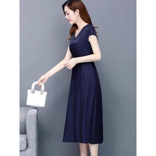 Đầm lụa nữ cao cấp mềm mát sang trọng QCNP4060