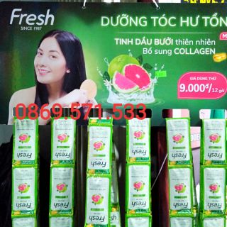 18 dây dầu gội freshdưỡng tóc hư tổn