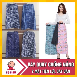 Quây chống nắng 2 mặt vải thô kate