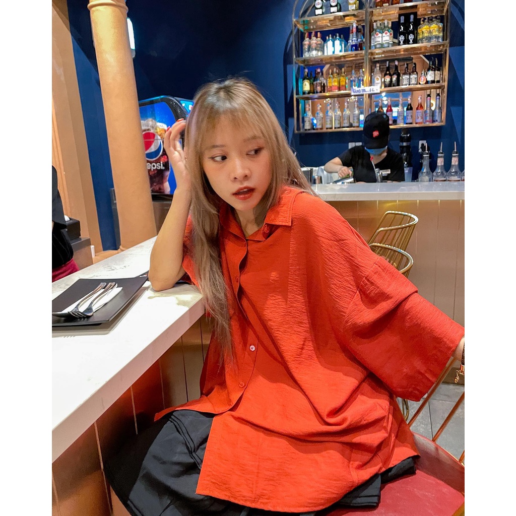 Summer Shirt - Áo sơ mi rêu vải tơ đũi - Remmus.vn