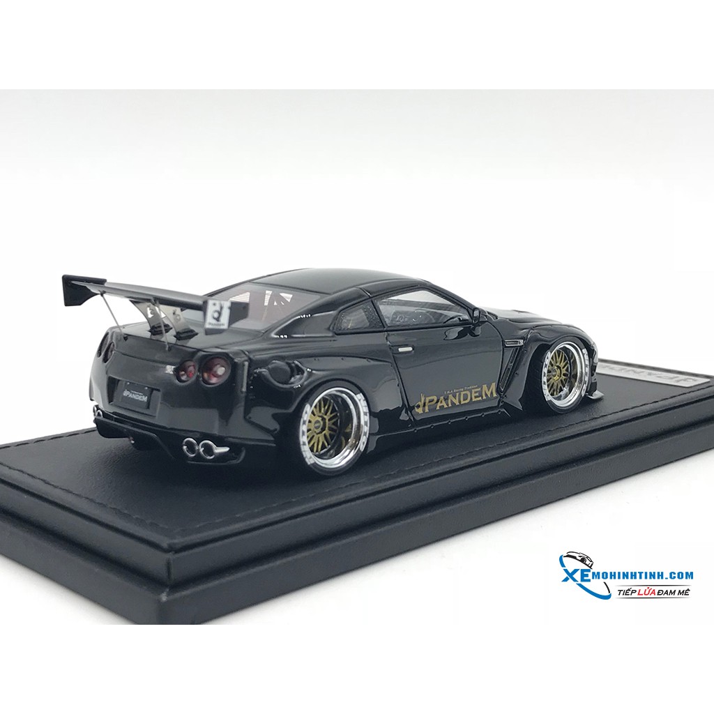 Mô Hình Nissan GTR-R35 PanDem Iginition Model 1:43 (Đen)