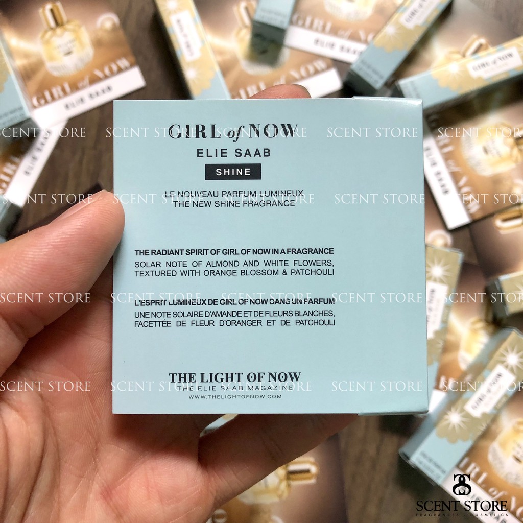 Scentstorevn - Vial chính hãng nước hoa Elie Saab Girl Of Now Shine [1ml]