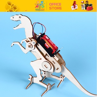 - bộ lắp ghép khủng long bằng gỗ