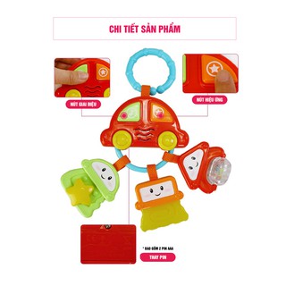 Xúc xắc gặm nướu hình ô tô Winfun 00628