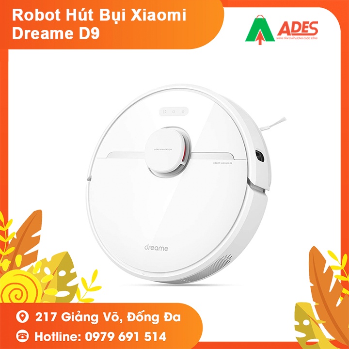 [Mã 154ELSALE2 giảm 7% đơn 300K] Robot Hút Bụi Xiaomi Dreame D9 - BẢN QUỐC TẾ - Bảo Hành Chính Hãng