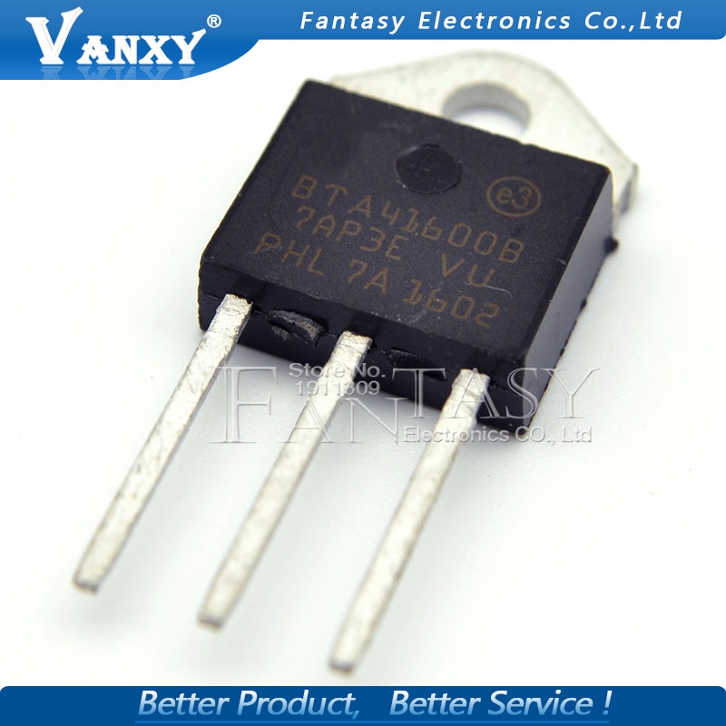 Bộ 5 Linh Kiện Điện Tử Bta41-600B To-3P Bta41-600 To3P Bta41600B 41-600b | BigBuy360 - bigbuy360.vn