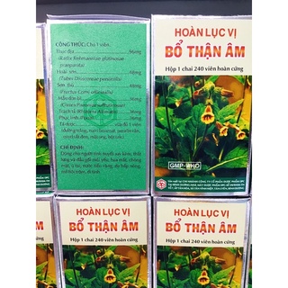 HOÀN LỤC VỊ BỔ THẬN ÂM opc (hộp 240 viên)