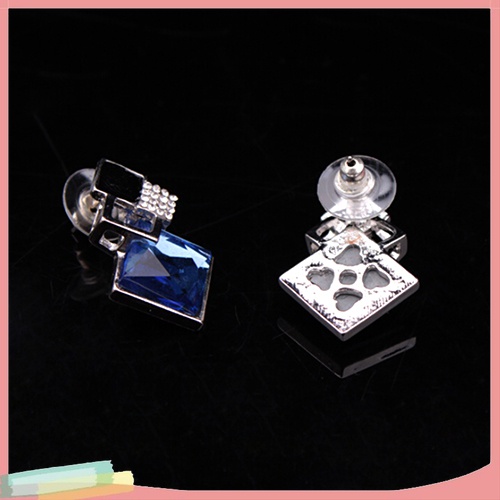 Đôi Khuyên Tai HìNh Thoi ĐíNh Kim Cương Giả ThờI Trang Cho Nữ