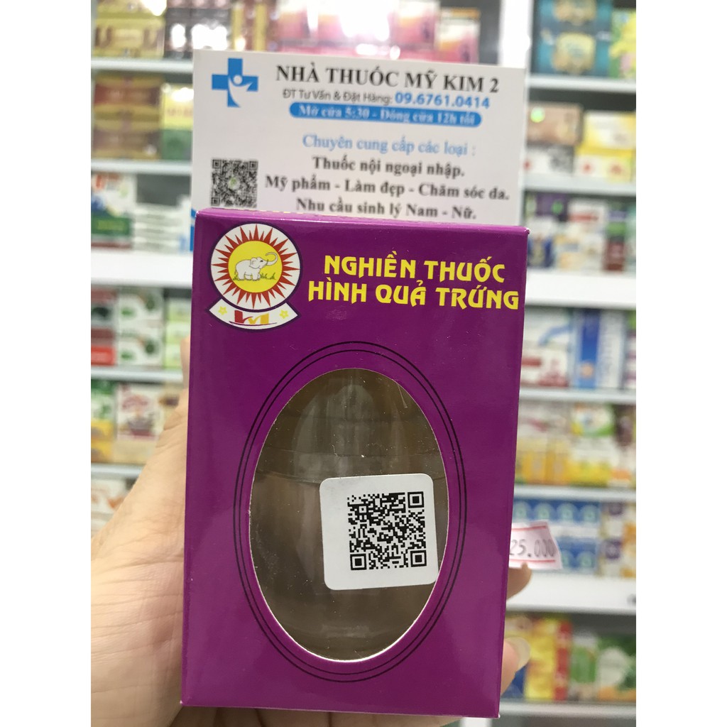 Dụng cụ nghiền thuốc viên mịn dễ sử dụng- Nhà Thuốc Mỹ Kim