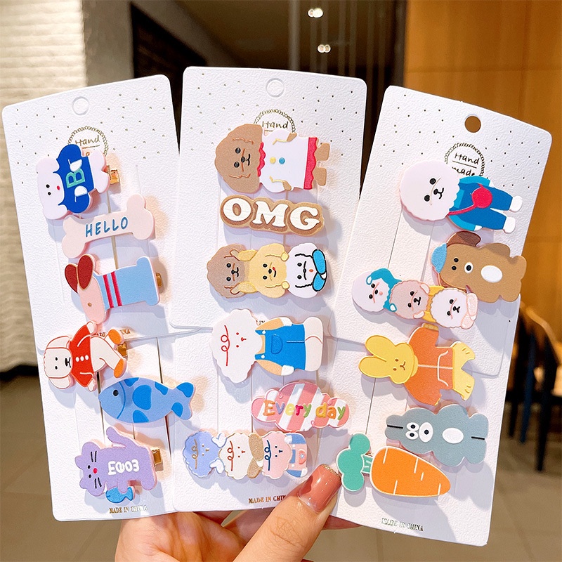Set kẹp tóc siêu cute - UniLabel