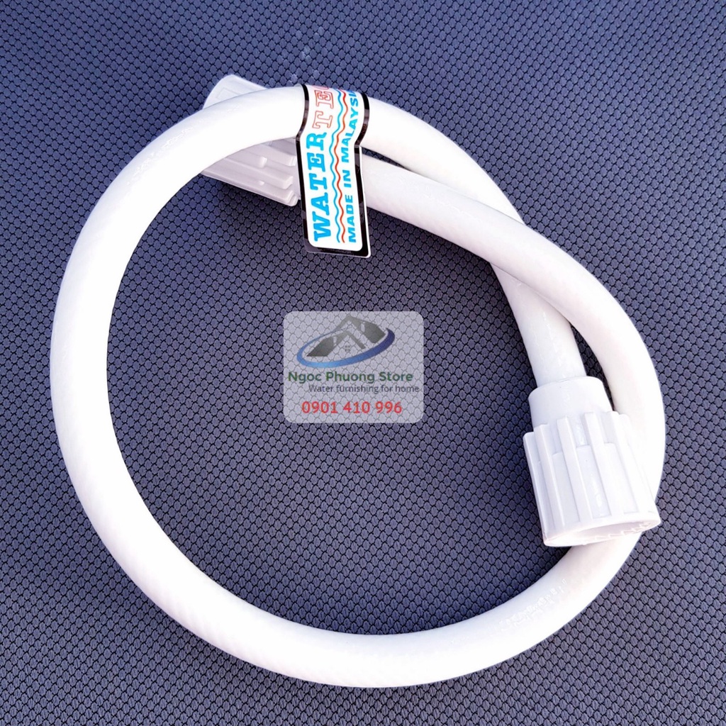 Dây cấp nước lạnh WATERTEC nhập khẩu MALAYSIA nhựa ABS cao cấp, độ dài 40cm và 60cm - Mã WT001Y và WT001Z