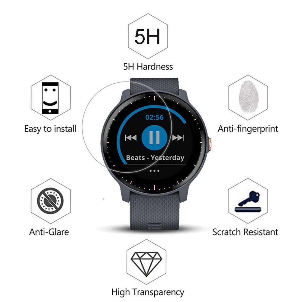 Bộ 1/2/3 miếng dán bảo vệ màn hình HD cho Garmin Vivoactive 3 Music