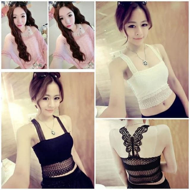 Áo bra ren bướm