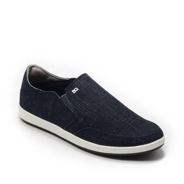 Giày Slip-on nam BQ xỏ may viền mũi GTT 6244 | BigBuy360 - bigbuy360.vn