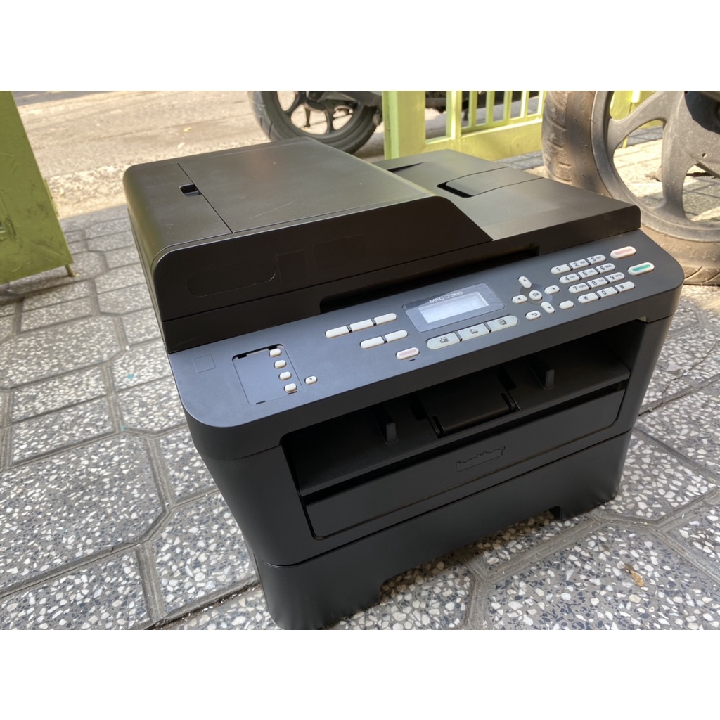 Máy In Brother 7360 Màu Đen Siêu Ngầu