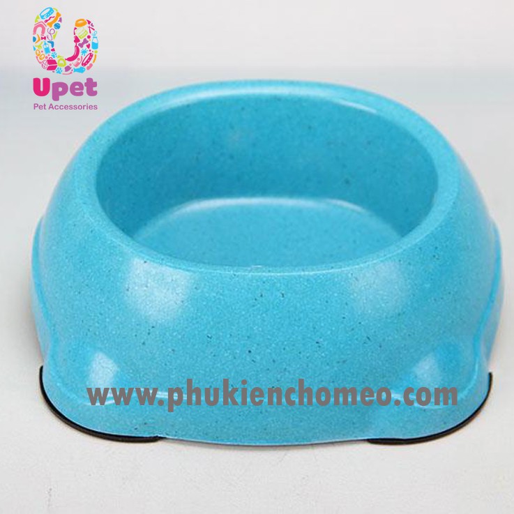 Bát/ Tô ăn Bobo 3101 chất liệu bamboo cao cấp dễ dàng vệ sinh, chống trượt, an toàn cho chó mèo ( màu ngẫu nhiên )