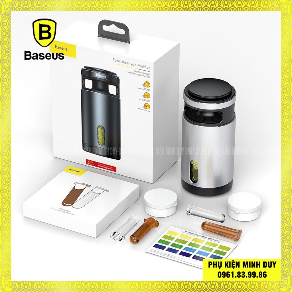 Bộ lọc không khí cho xe hơi Baseus Micromolecule Formaldehyde Purifier