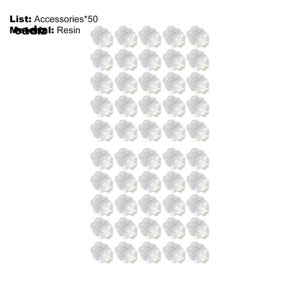 [Hàng mới về] Phụ kiện trang trí móng tay 3D hình hoa trà