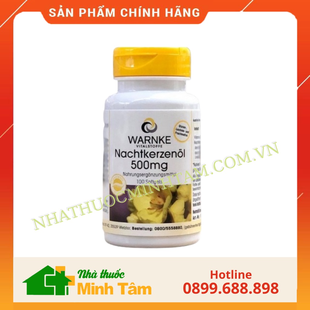 Tinh dầu Hoa Anh Thảo Đức  Warnke Nachtkerzenol 100v dành cho nữ giới
