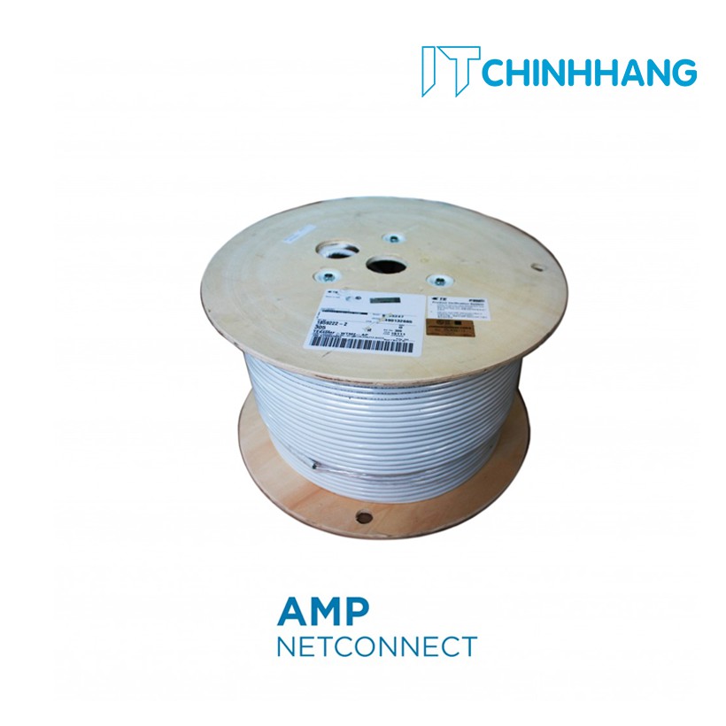 Thùng Cáp Mạng AMP Cat 6 Commscope Chống nhiễu (305m) Hàng Chính Hãng