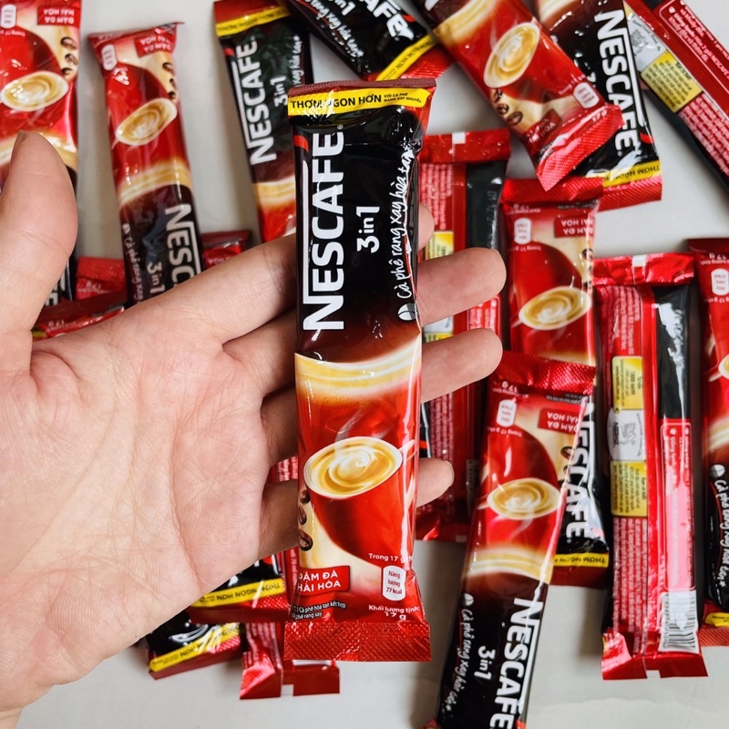 Gói cà phê NESCAFE 3 in 1 rang xay hoà tan 17 gram