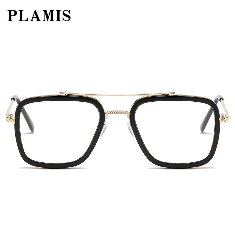 Kính mát PLAMIS gọng kim loại tròng chống tia bức xạ và ánh sáng xanh trẻ trung thời trang dành cho cả nam và nữ