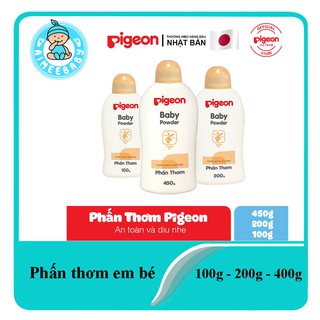 Phấn thơm em bé Pigeon Nắp màu 100g/200g/450g