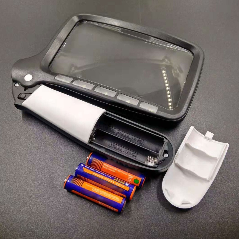 Kính Lúp Cầm Tay 2X 3X Có Thể Gấp Gọn Tiện Dụng Dùng Đọc Sách