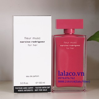 Nước Hoa Tester Narciso Rodriguez Fleur Musc EDP 100ml - Hàng Pháp