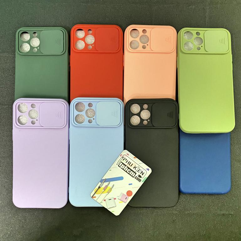 Ốp Lưng iPhone 12 Pro Max Dẻo Trượt Camera