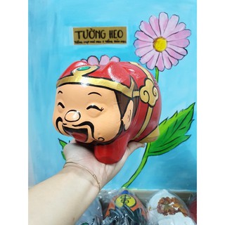 Heo đất handmade - Ông Thần Tài