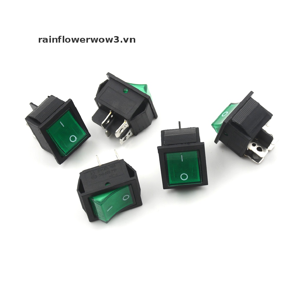 Bộ 5 Công Tắc ON / OFF 4-Pin ON / OFF 16A / 250V Chất Lượng Cao