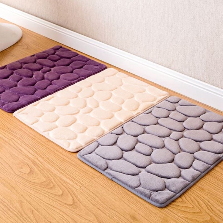 MOLAMGO Thảm lau chân giả đá chống trượt