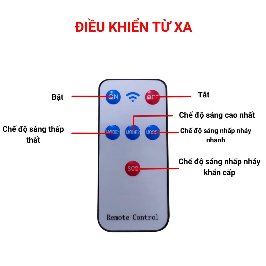 Đèn năng lượng mặt trời, đèn BULD SL-24 tích điện ,SHOPNHATPHONG, công suất 100W,cảm biến ánh sáng, có điều khiể IP65