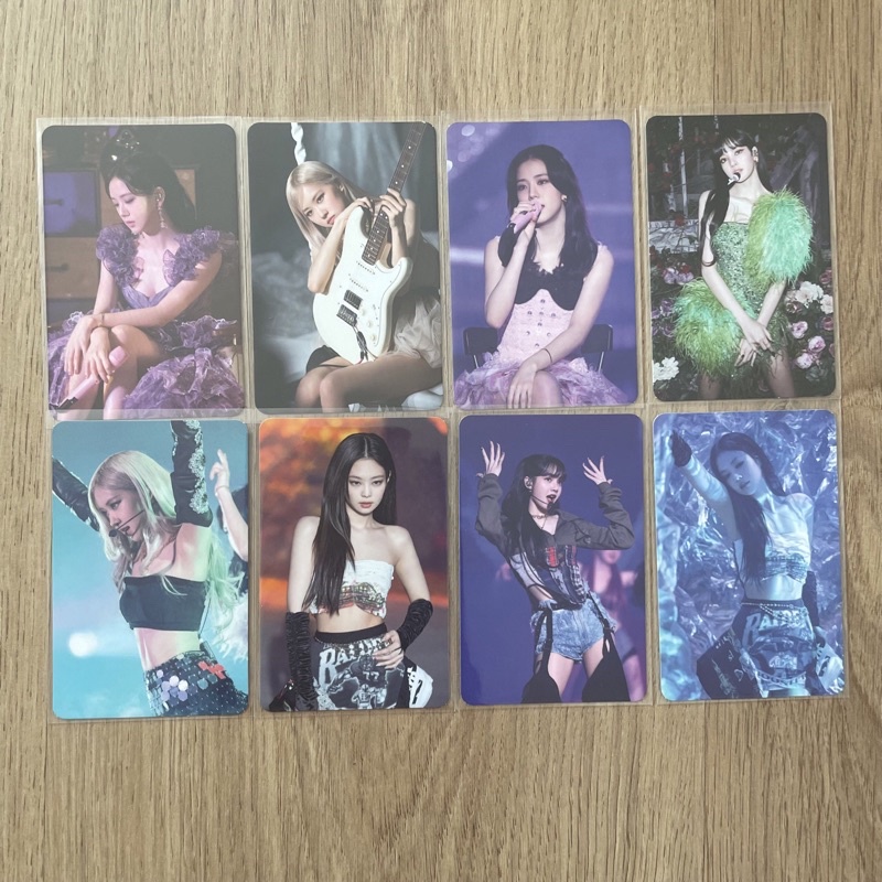 Thẻ hình card the show của nhóm blackpink