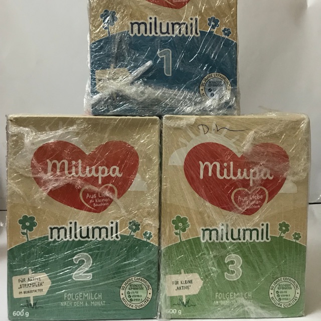 Sữa Milupa xách tay Đức