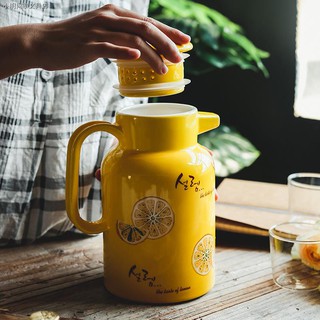 Bình đựng trà bằng gốm dung tích lớn tiện dụng