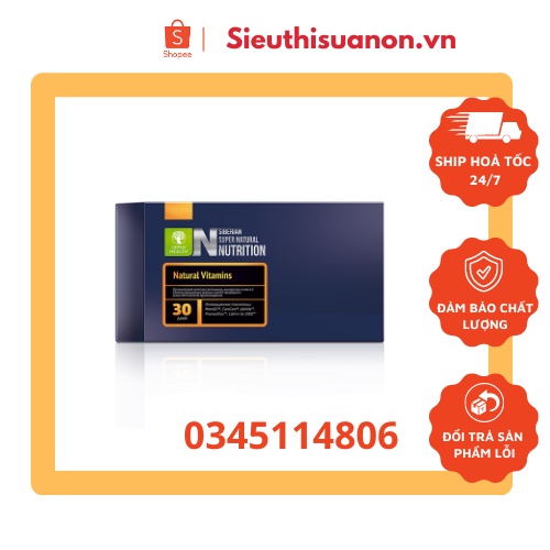 Siêu Vitamin Siberi - Thực phẩm bảo vệ sức khỏe Siberian Super Natural Nutrition. Natural Vitamins – Date T3/2023