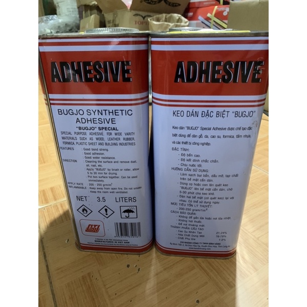 Keo dán đa năng BUGJO Thái Lan 3,5 lít, 3kg5