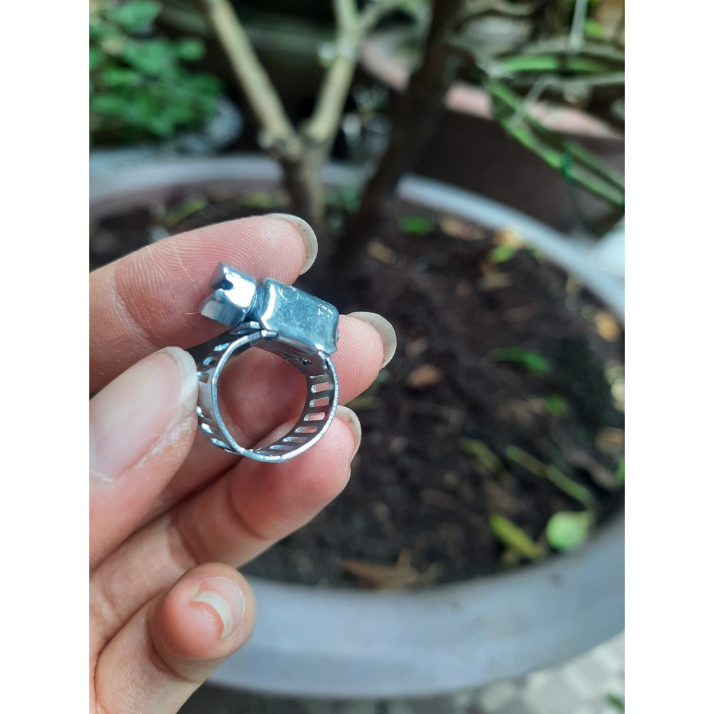 Set 10 cái đai siết cổ dê bằng ốc cỡ 1/2 loại đẹp
