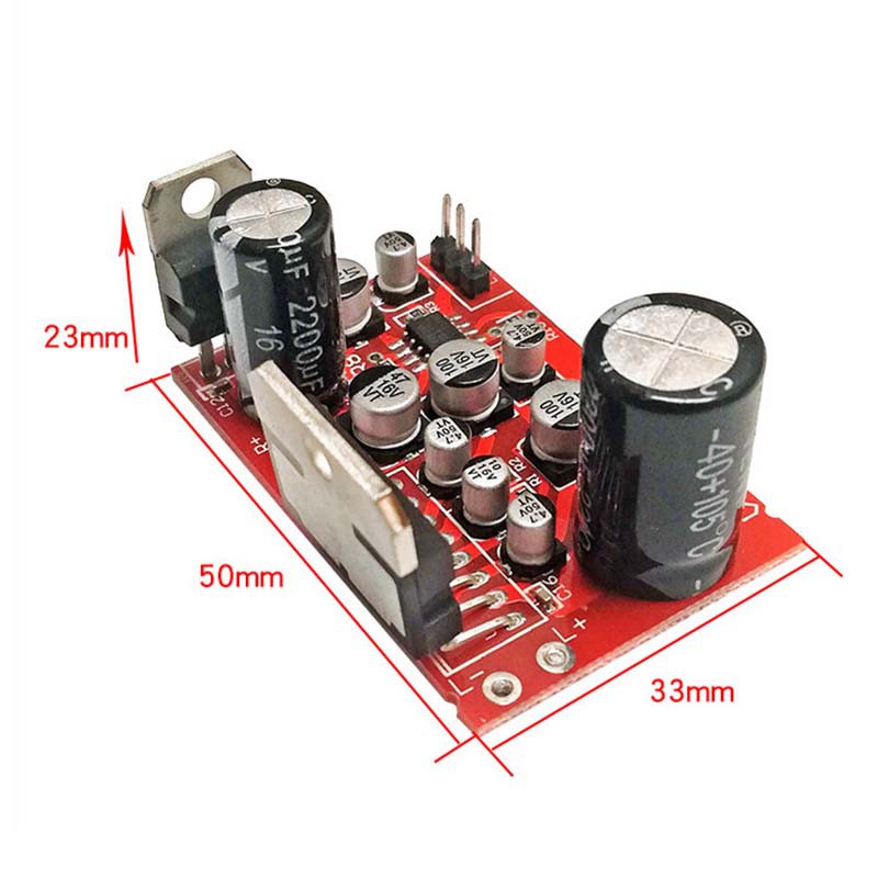1 Bảng Mạch Khuếch Đại Âm Thanh TDA7379 2 * 38W DC 12V w / AD828