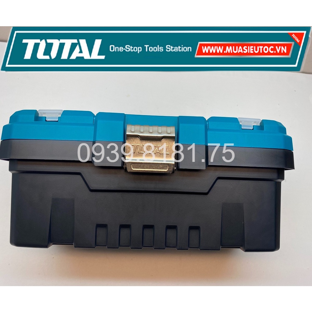 Hộp nhựa đựng công cụ 14 '' inch Total TPBX0141 TPBX0142 - Thùng khay đồ nghề đựng dụng cụ linh kiện ốc vít tháo lắp