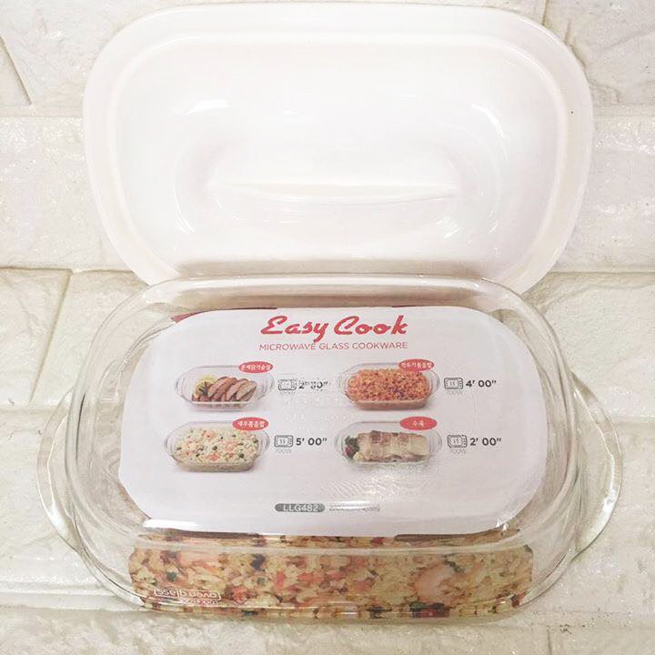 Hộp thủy tinh chịu nhiệt Lock&amp;Lock 650ml LLG482 - Larva Store