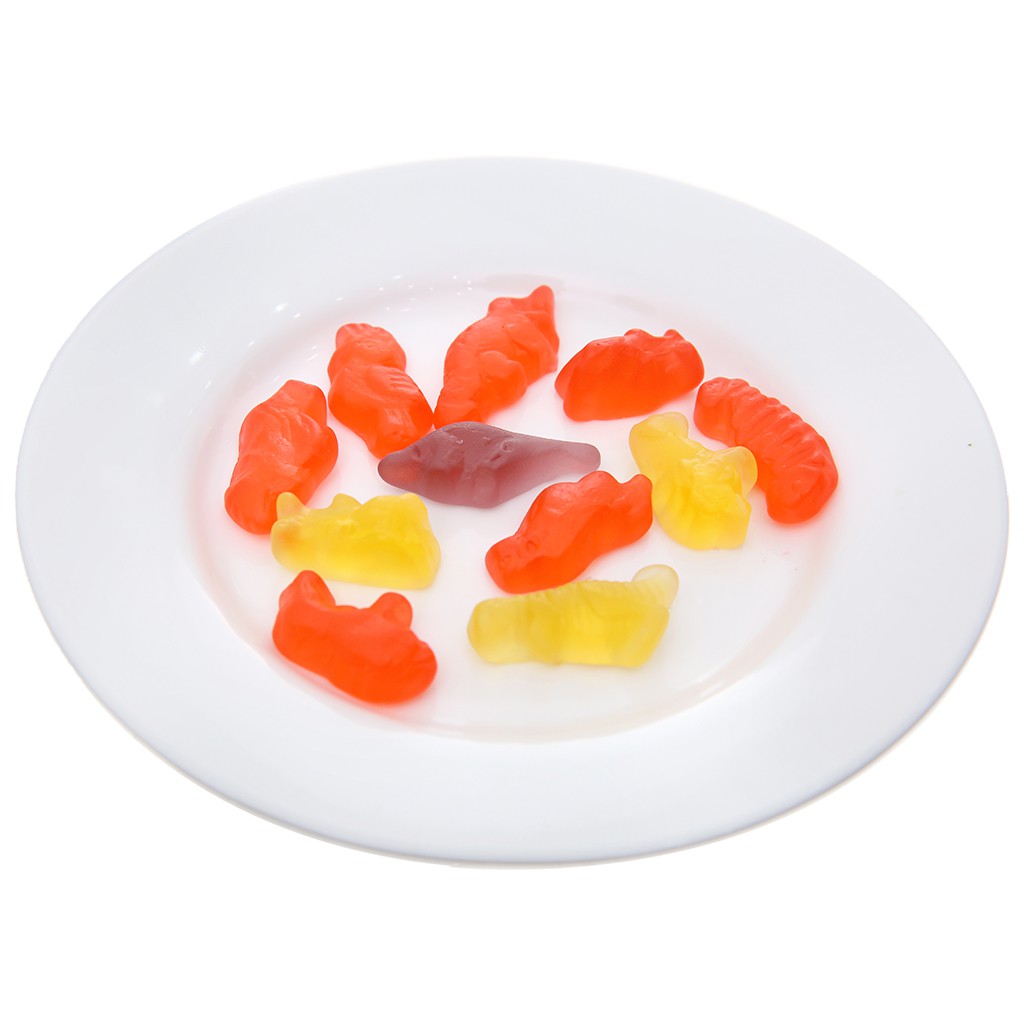 Kẹo dẻo hương trái cây Bibica Zoo Jelly gói 100g