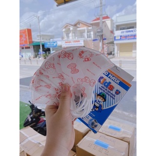 Khẩu trang cho bé giá sỉ , khẩu trang 5D cho bé, khẩu trang cho bé 2-5 tuổi