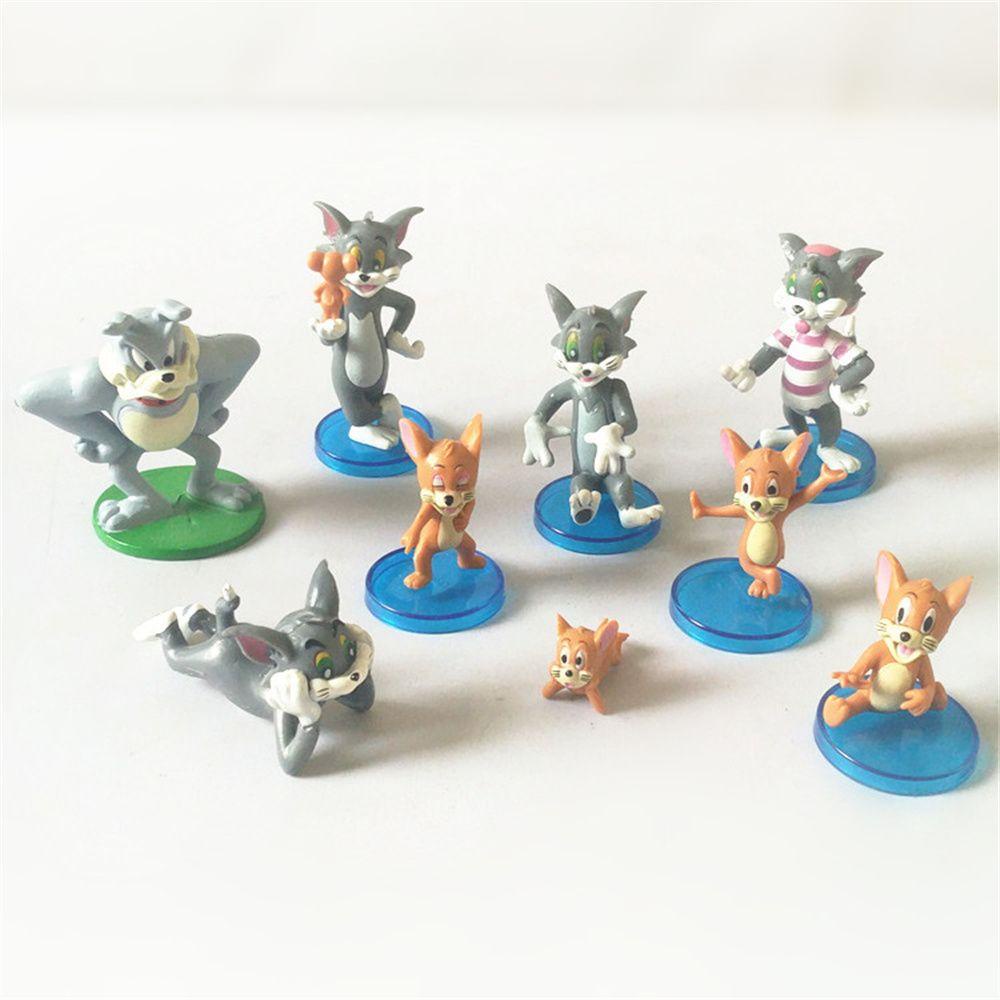 DARNELL Mô Hình Nhân Vật Tom &amp; Jerry Trang Trí Bánh Kem