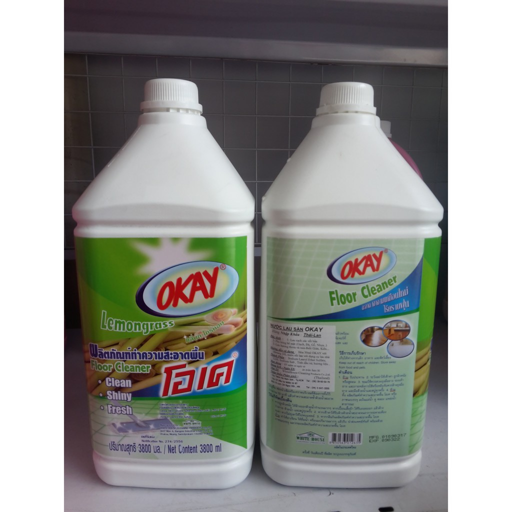 Nước lau sàn OKAY 3800ml Thái Lan