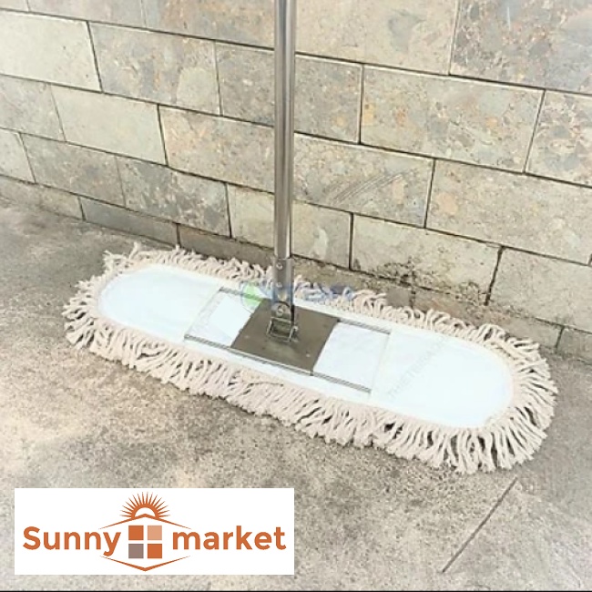 Tấm lau sàn cotton 60 cm thay thế siêu thấm siêu hút bụi
